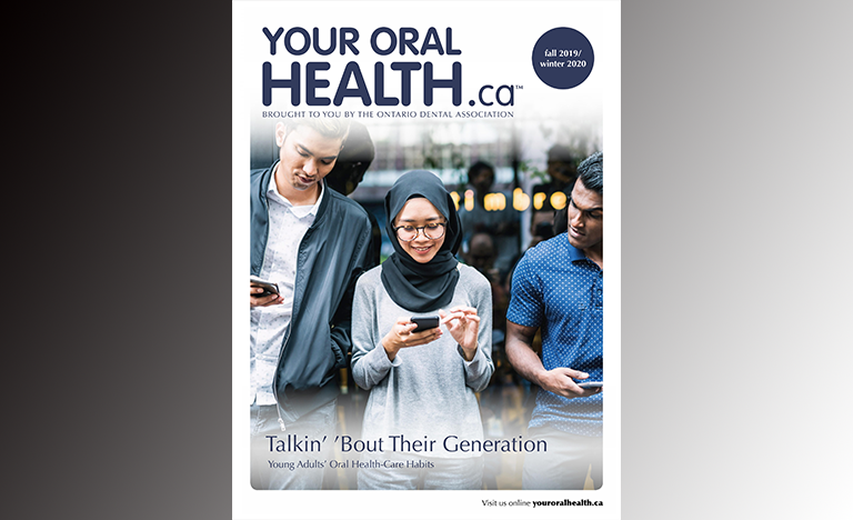 cover of your oral health magazine